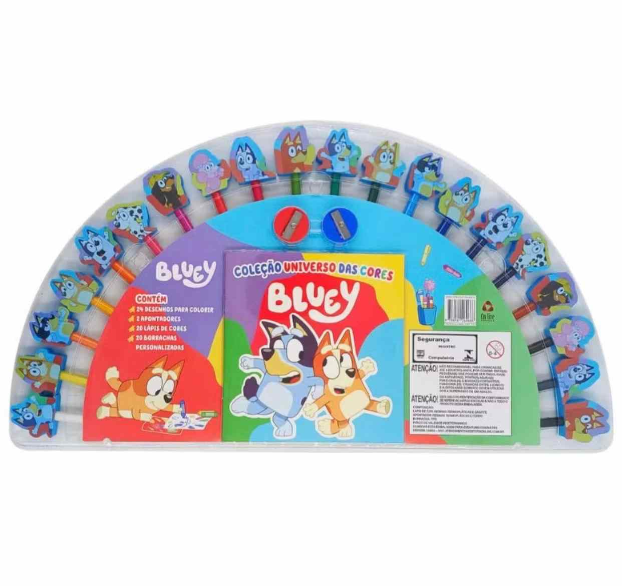 LIVRO COLORIR BLUEY C/46P�S